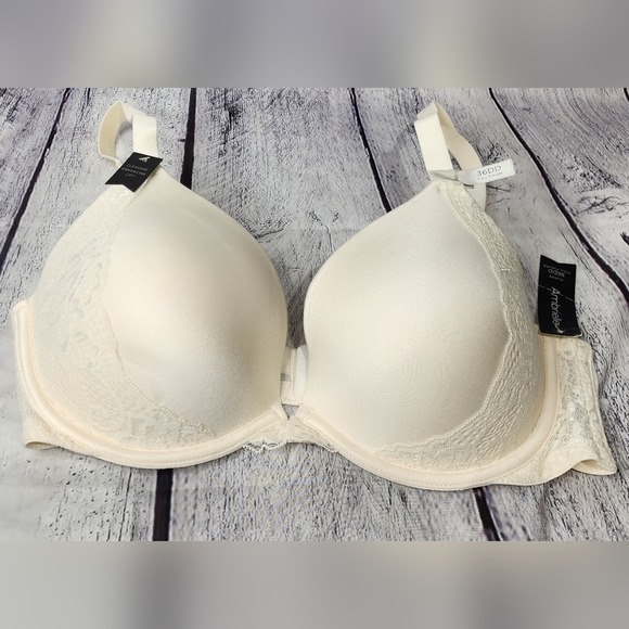 Ambrielle Plunge 36DD Full Figure, push up, Padded, underwire bra, NWT - Picture 4 of 15